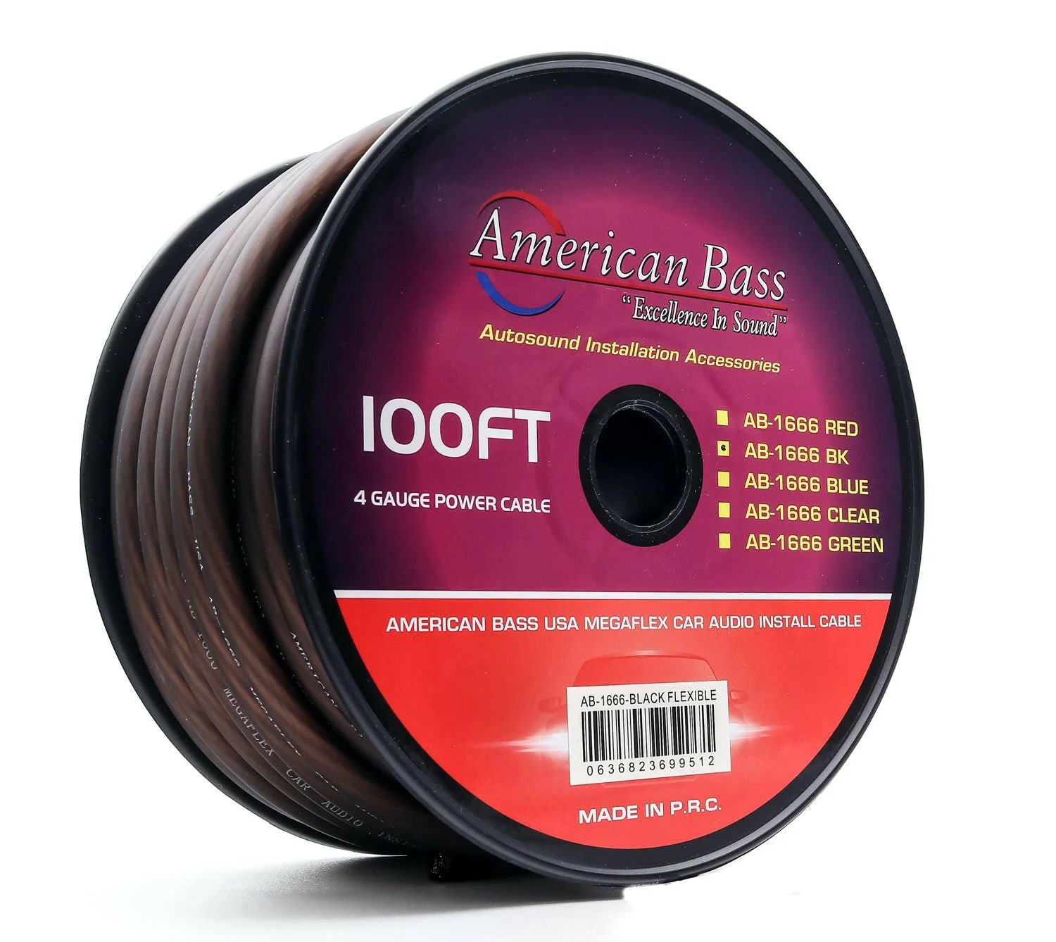 4 Gauge Mega Flex Power Cable 100ft Roll - Image 6