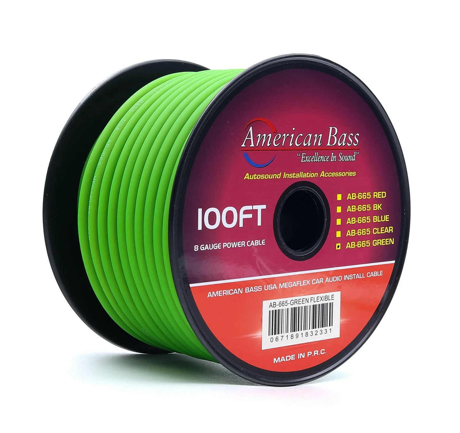 8 Gauge Mega Flex Power Cable 100ft Roll - Image 5