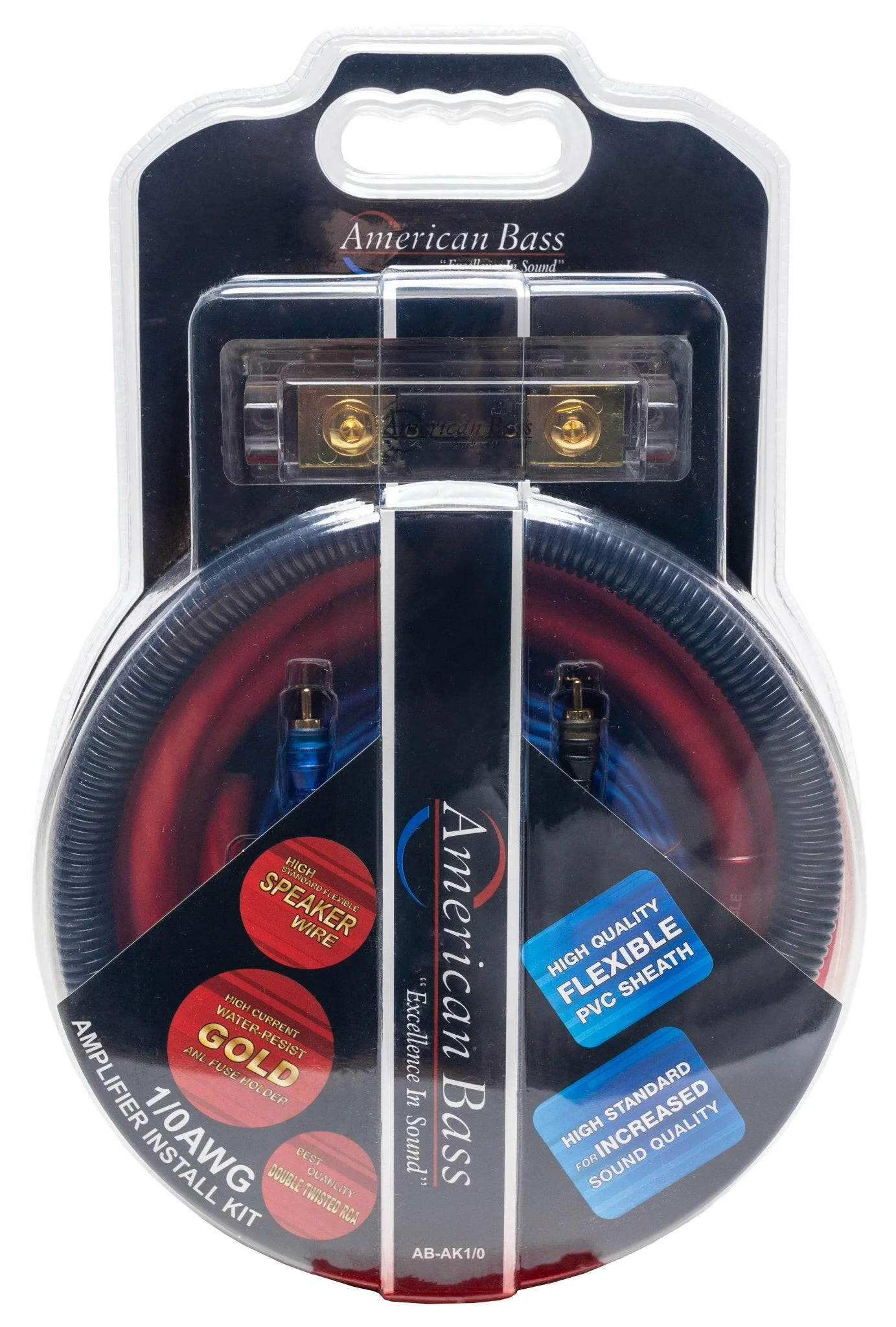 American Bass 0 Gauge Complete CCA (Copper Clad Aluminum) Amplifier Wiring Kit - Car Audio Amp Install Kit with Power, Ground & RCA Cables - Image 10