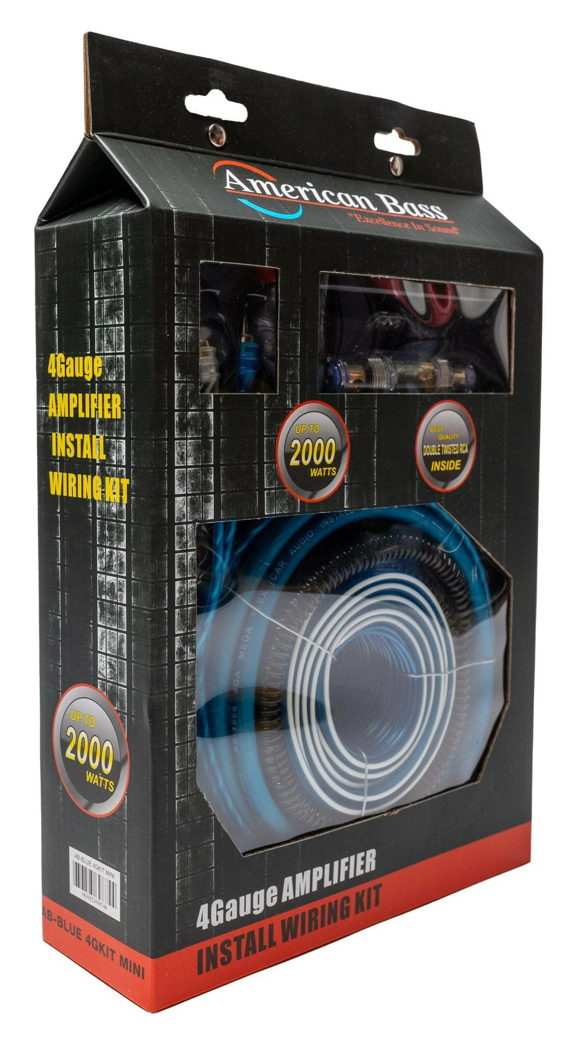 American Bass 4 Gauge Complete CCA (Copper Clad Aluminum) Amplifier Wiring Kit - Car Audio Amp Install Kit with Power, Ground & RCA Cables - Image 21