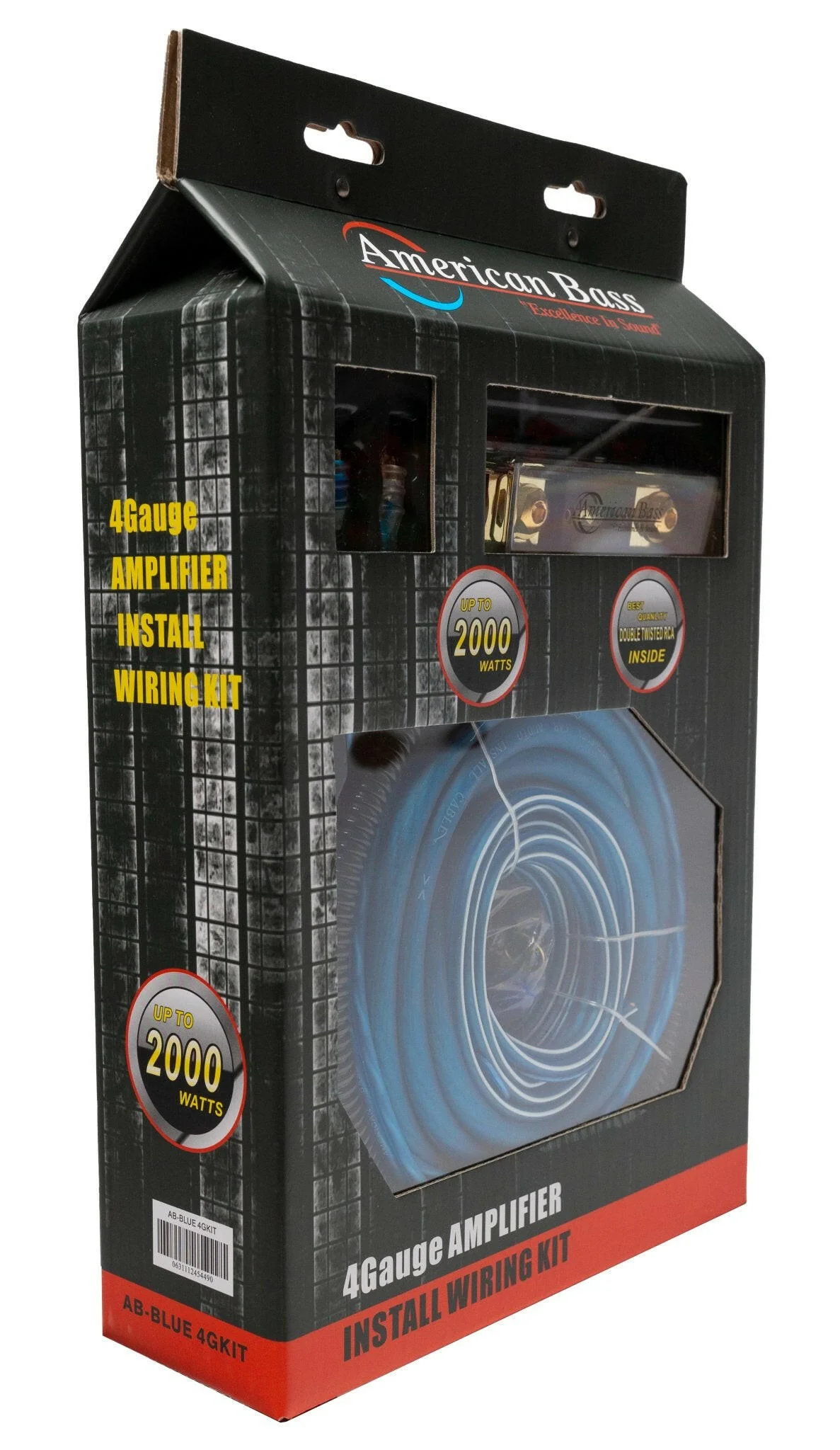 American Bass 4 Gauge Complete CCA (Copper Clad Aluminum) Amplifier Wiring Kit - Car Audio Amp Install Kit with Power, Ground & RCA Cables - Image 9