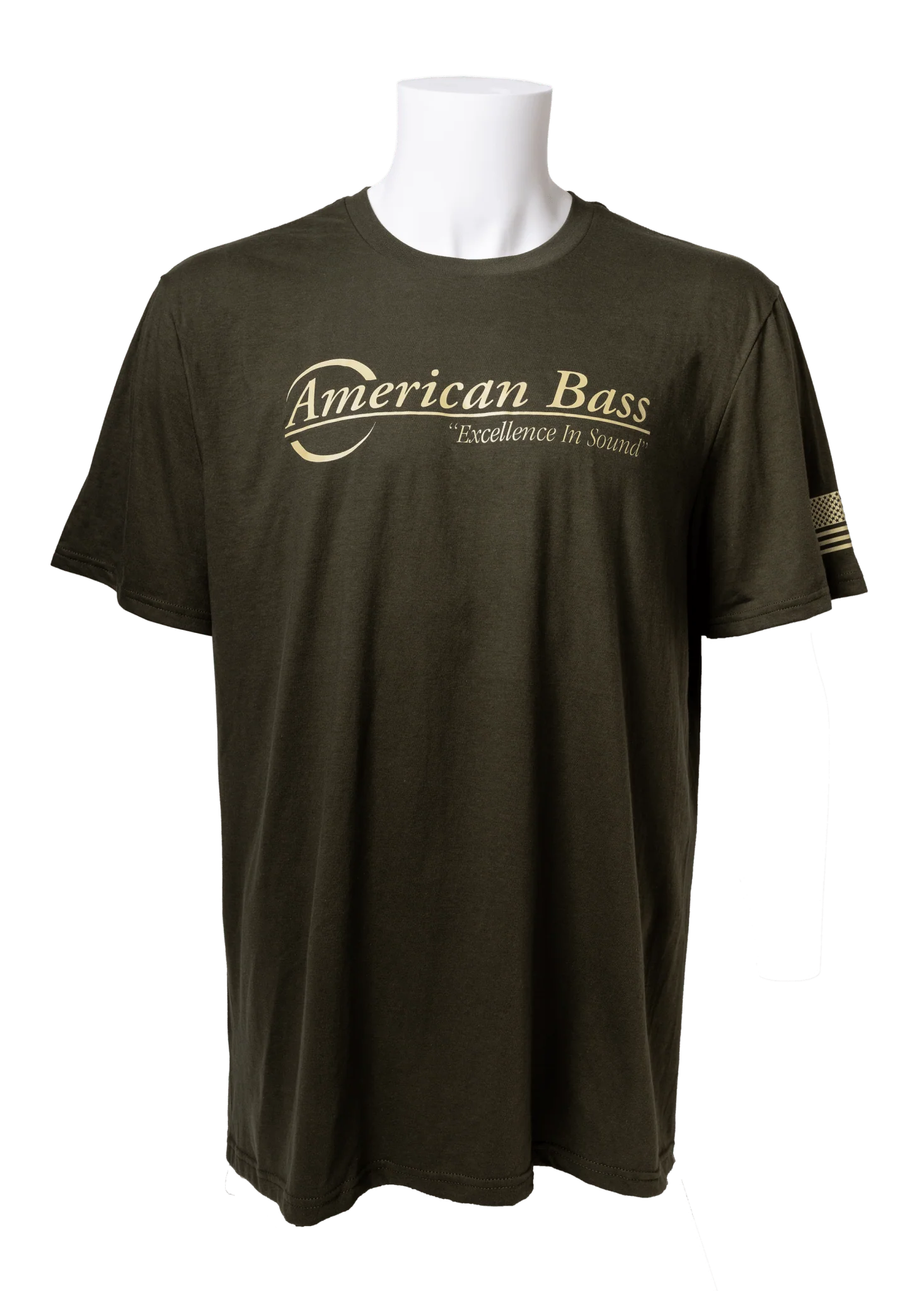American Bass T-Shirt (Cameo Green) - Image 3