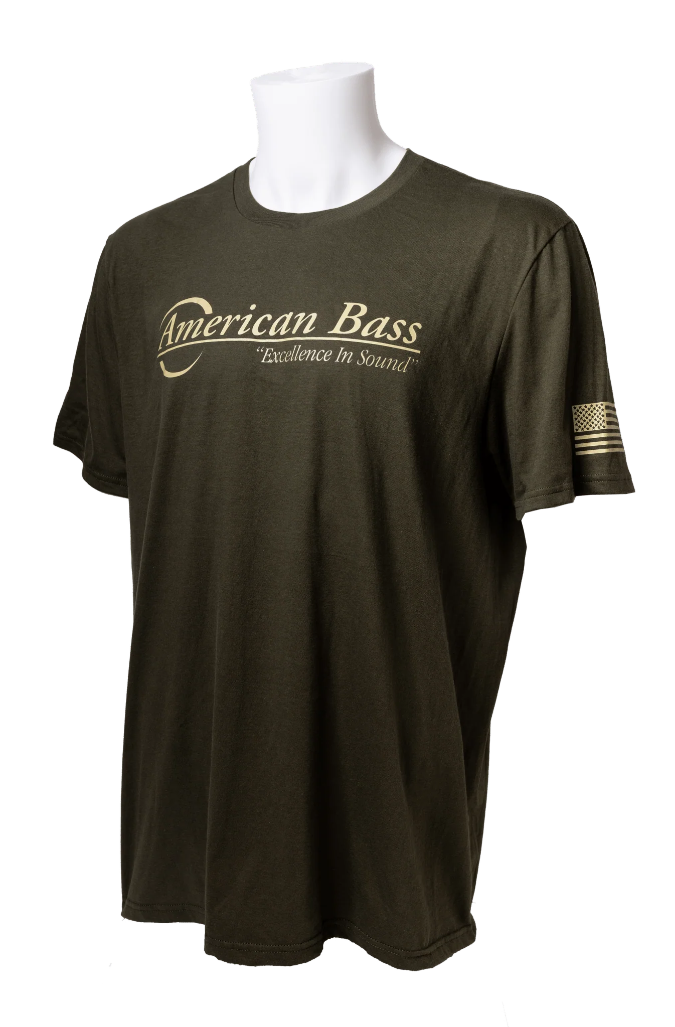 American Bass T-Shirt (Cameo Green) - Image 4