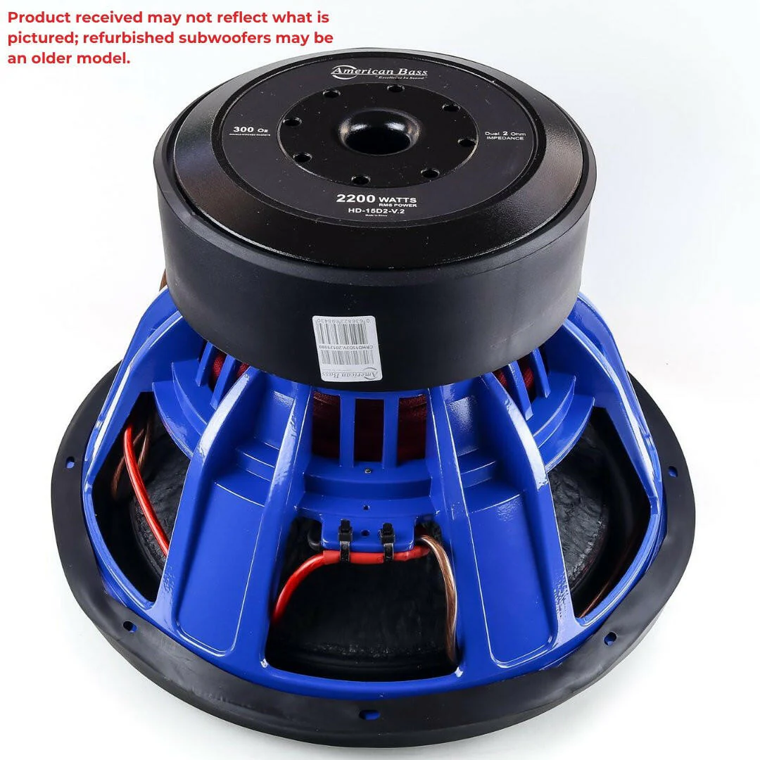 HD 15" Subwoofer Refurbished - Image 3