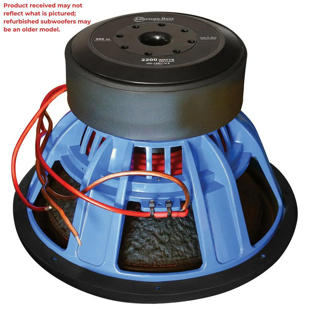 HD 15" Subwoofer Refurbished - Image 4