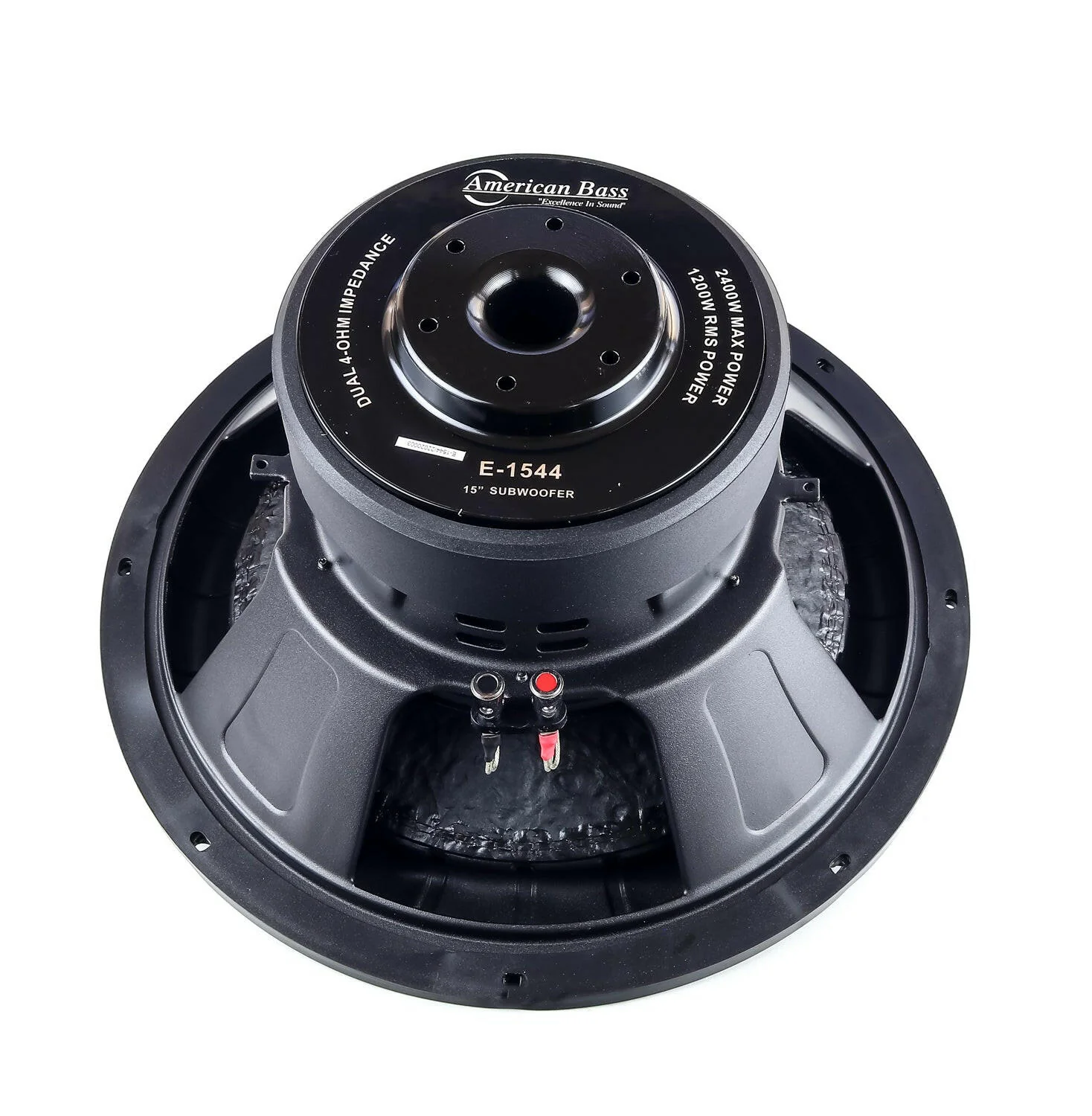 Elite 15″ Car Subwoofer | 1200 Watts RMS | Dual Voice Coil 4 Ohm - Image 2