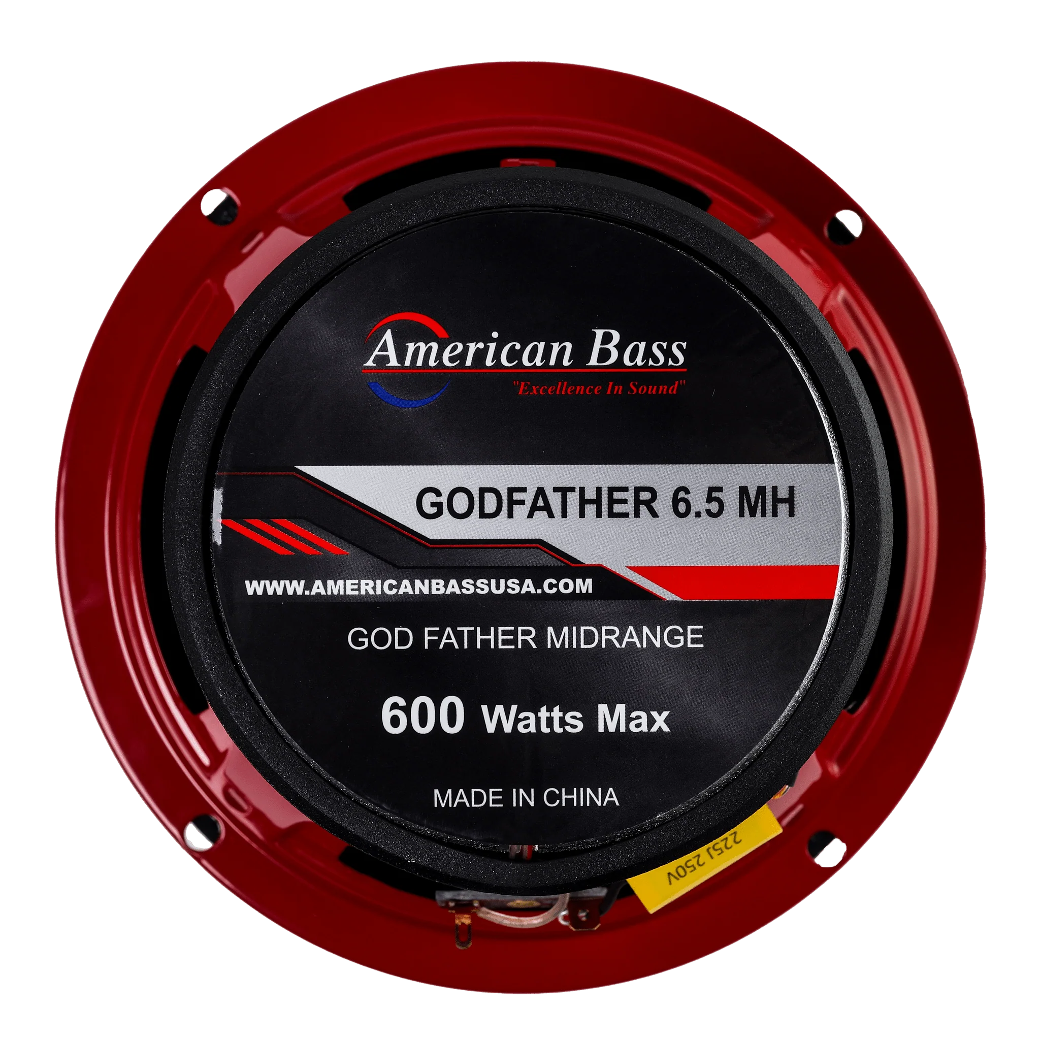 Godfather 6.5 Midrange Speaker w/Tweeter | 300 Watts - Image 4