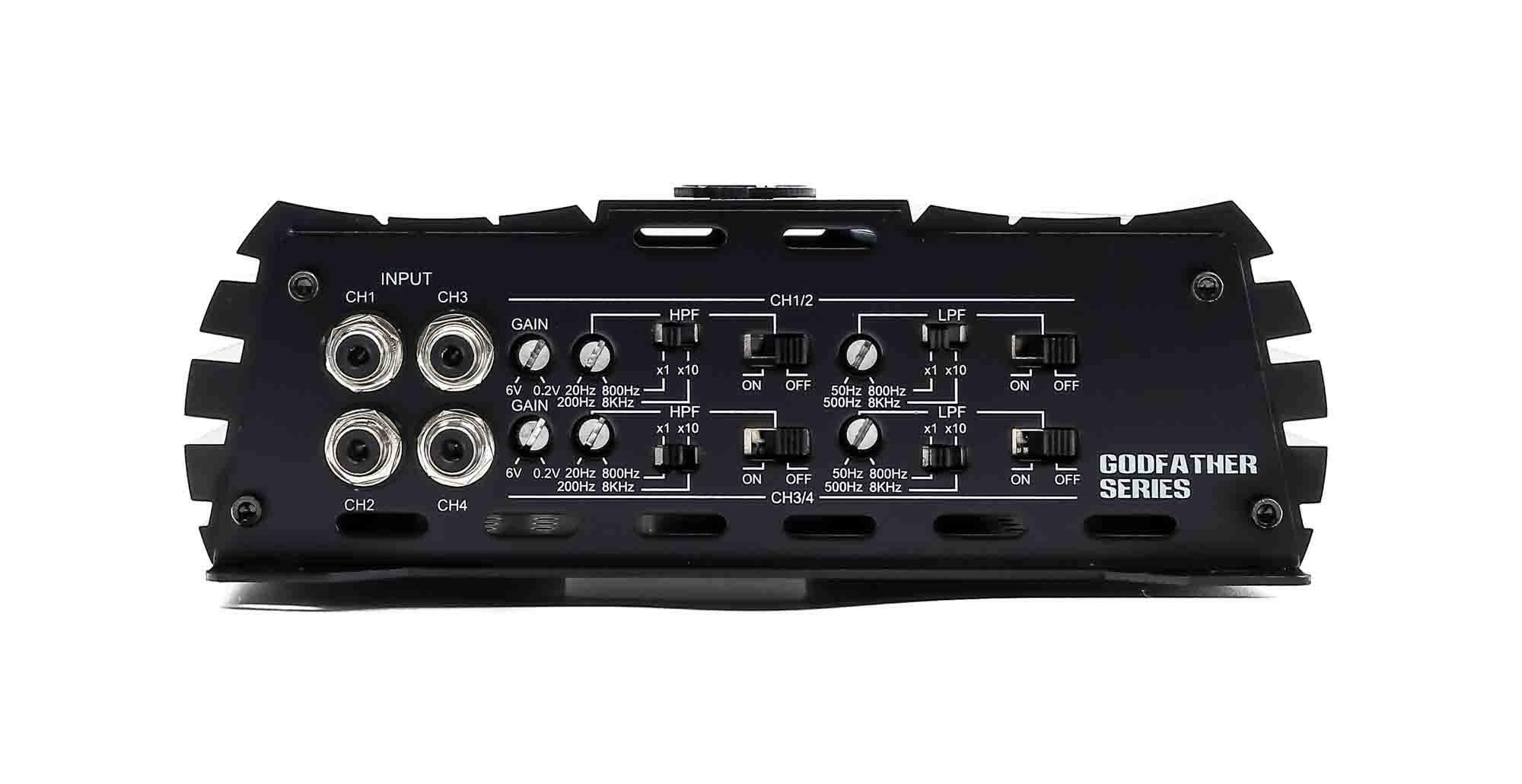 American Bass Godfather 200.4D  Class D High Performance Multichannel Amplifier - Image 2