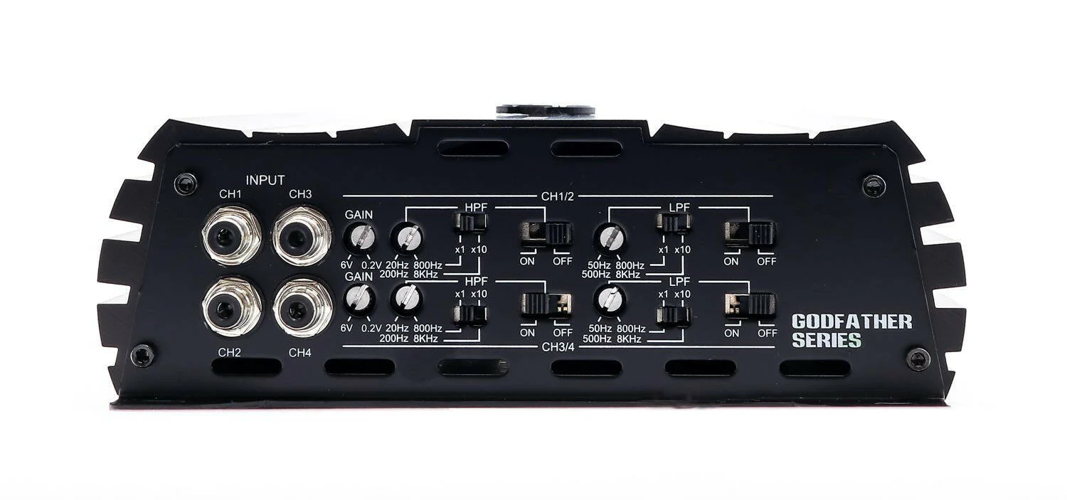 American Bass Godfather 500.4D  Class D High Performance Multichannel Amplifier - Image 2