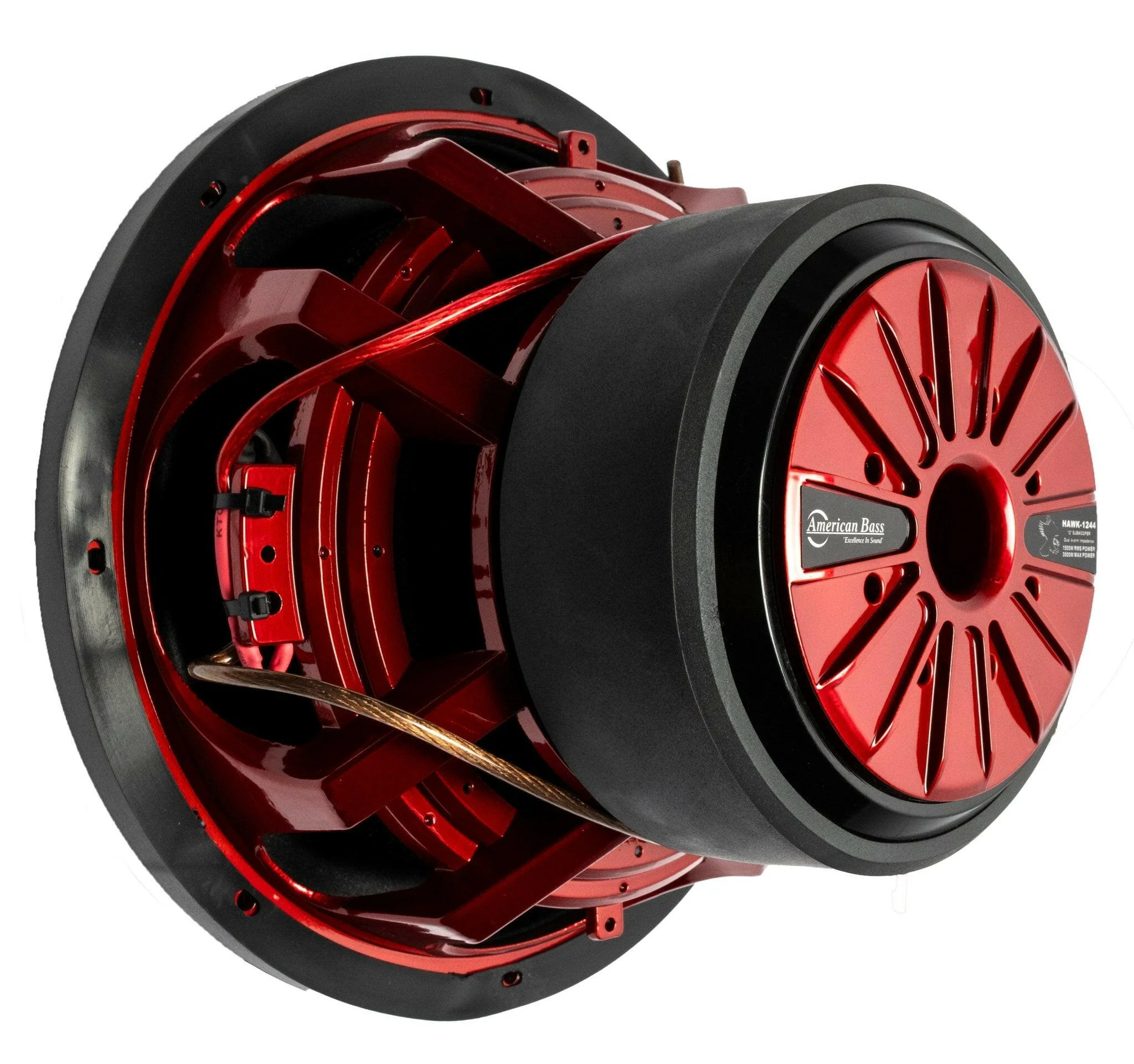 HAWK 12″ Car Subwoofer | 1500 Watts RMS | Dual Voice Coil 4 Ohm - Image 3