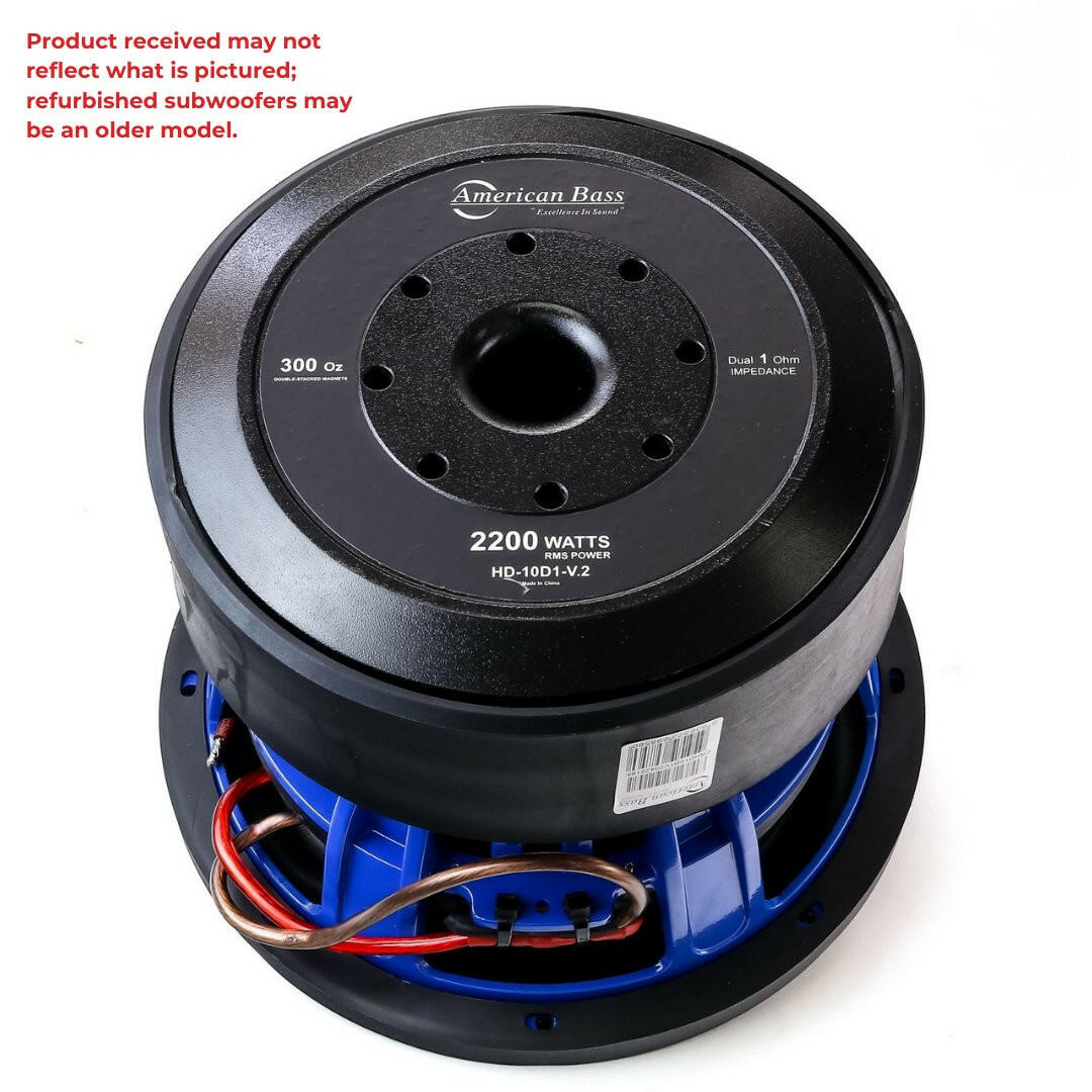 HD 10" Subwoofer Refurbished - Image 3