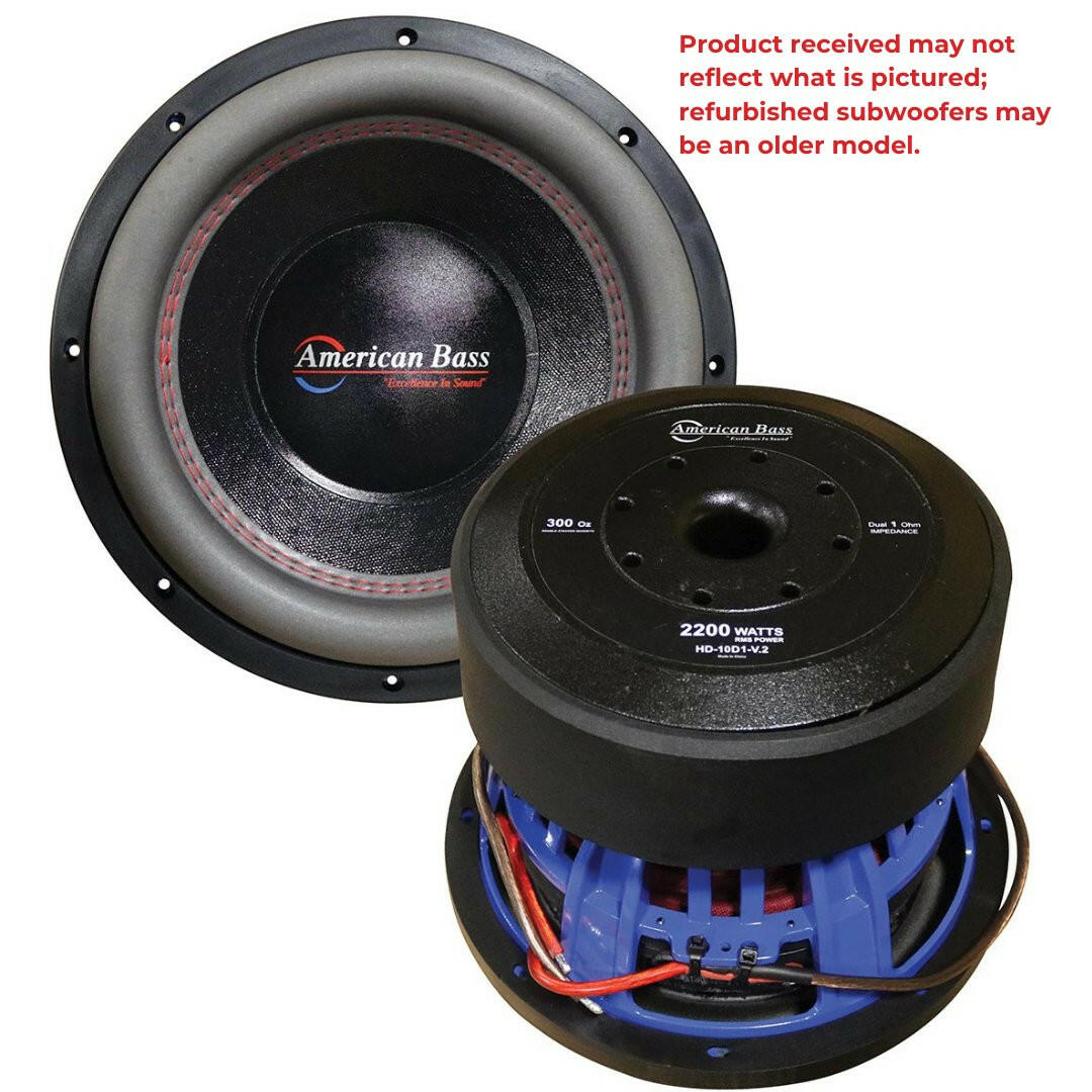 HD 10" Subwoofer Refurbished - Image 4