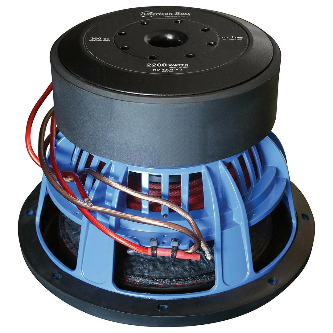 HD 12″ Car Subwoofer | 2000 Watts RMS | Dual Voice Coil 1 Ohm or 2 Ohm - Image 12