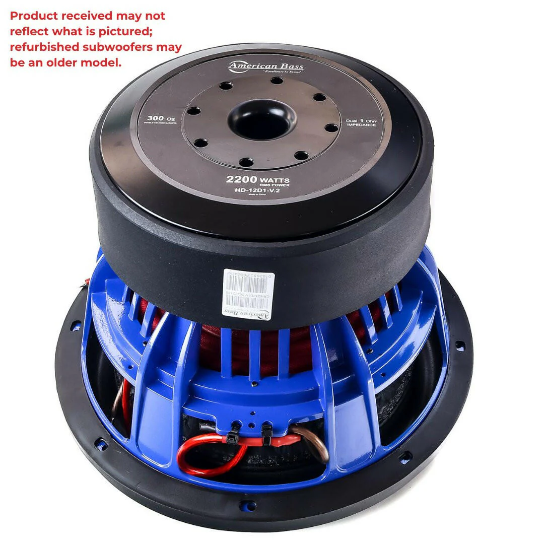 HD 12" Subwoofer Refurbished - Image 5