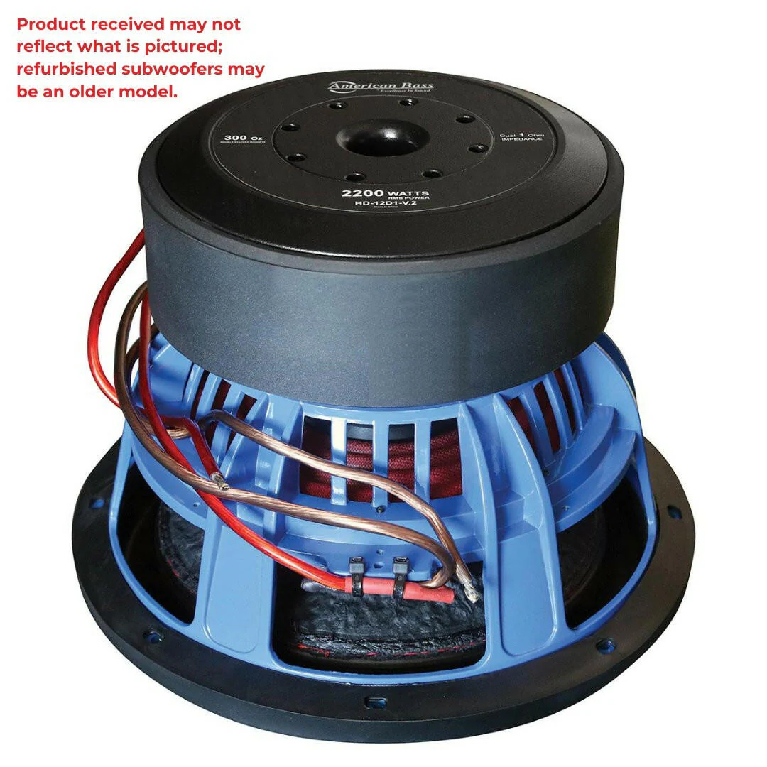 HD 12" Subwoofer Refurbished - Image 6