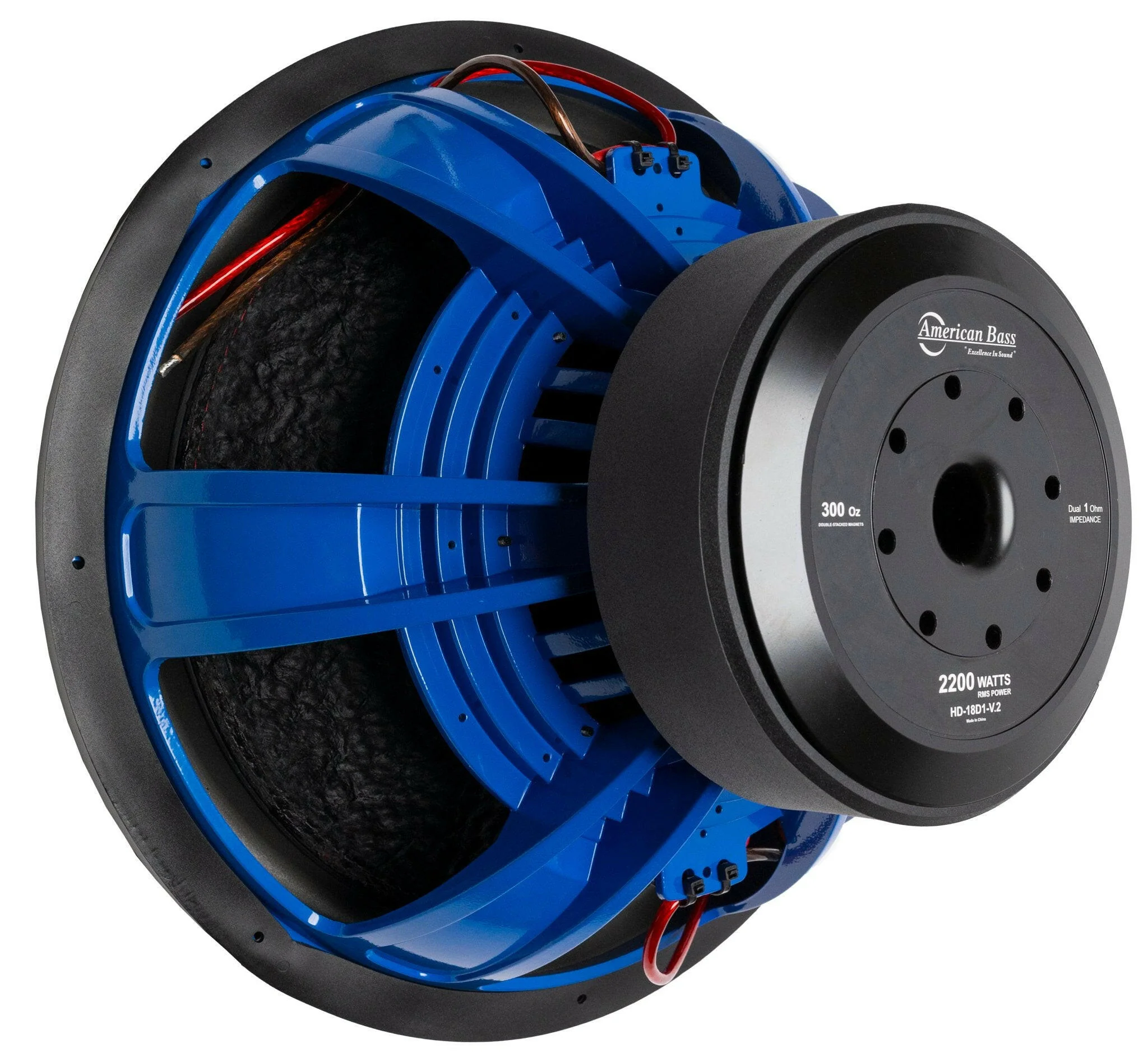 HD 18″ Car Subwoofer | 2000 Watts RMS | Dual Voice Coil 1 Ohm or 2 Ohm - Image 4