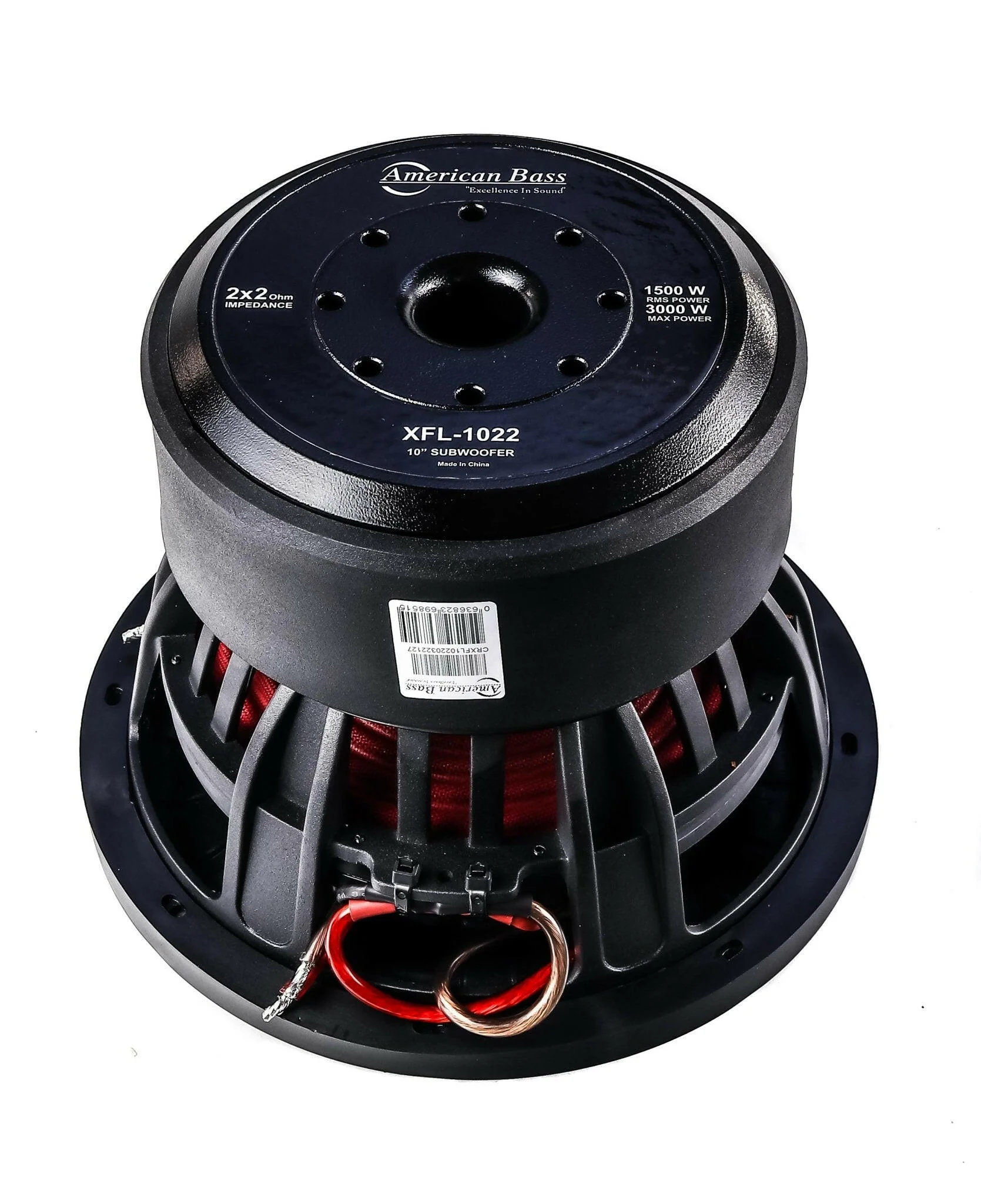 Power Pack: 2 XFL 10” Subwoofers + VFL Stealth 5500.1D Amplifier Bundle - Image 4