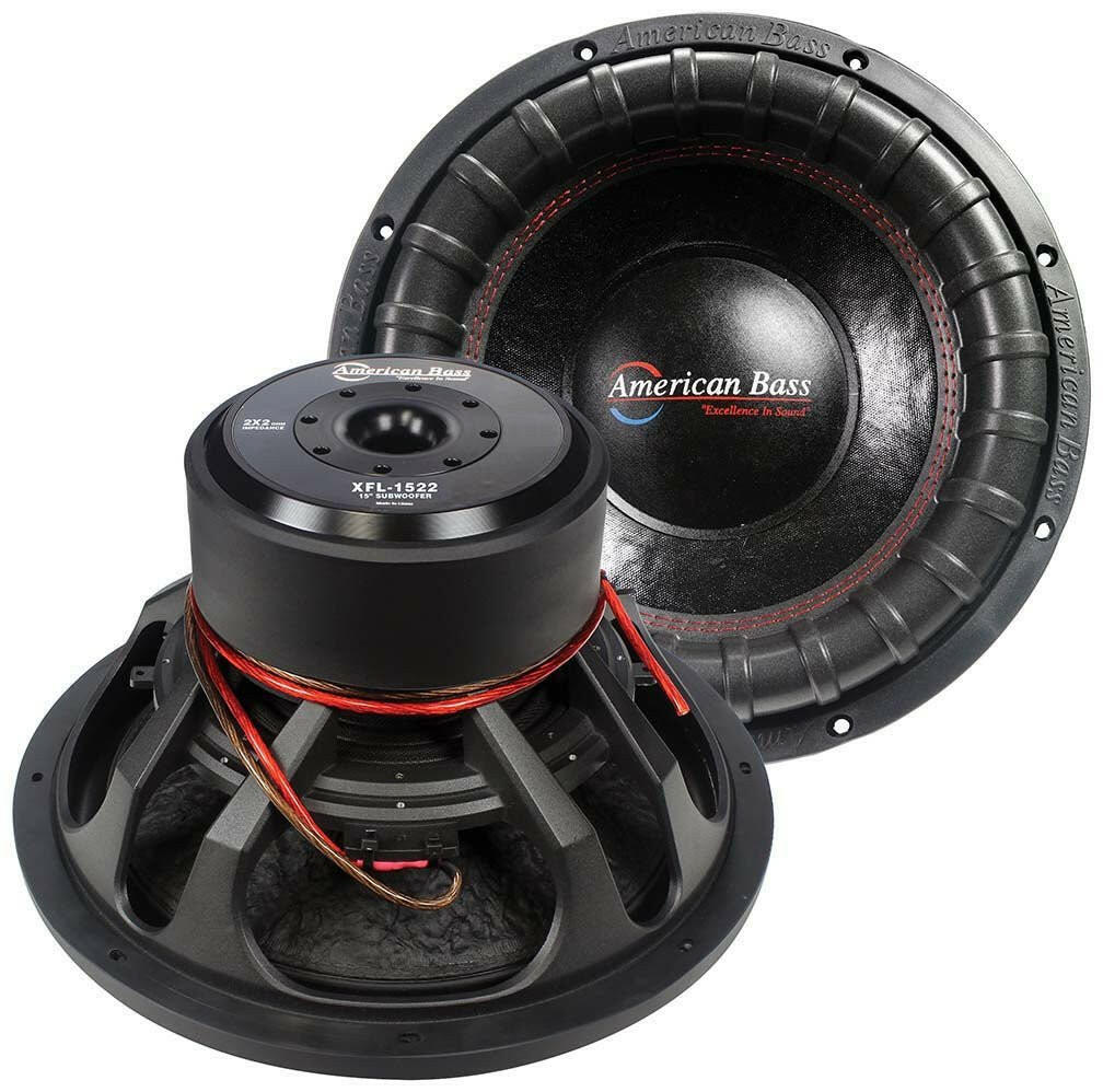 Power Pack: 2 XFL 15” Subwoofers + VFL Stealth 5500.1D Amplifier Bundle - Image 4