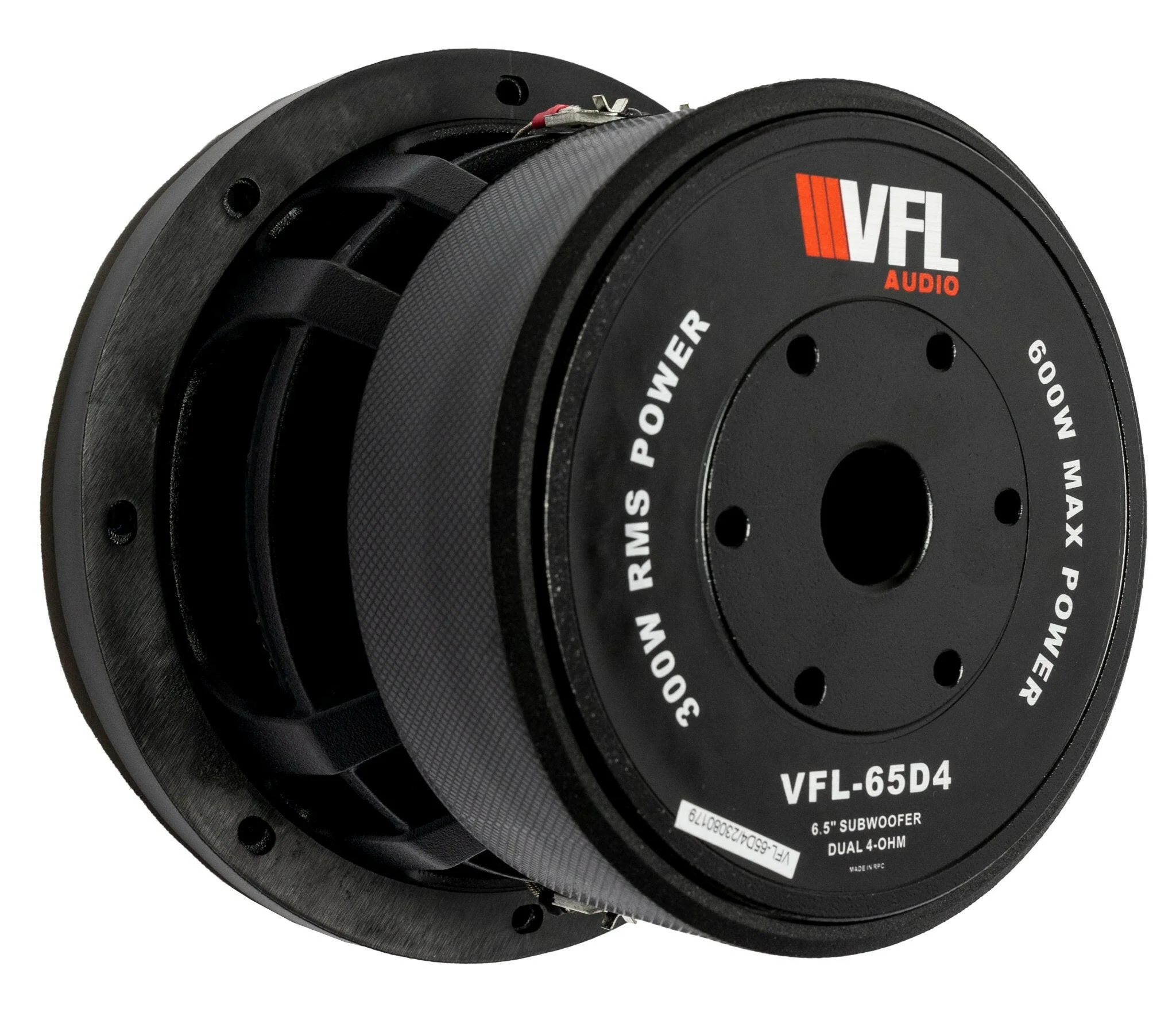 VFL 6.5″ Car Subwoofer | 300 Watts RMS | Dual Voice Coil 4 Ohm - Image 3