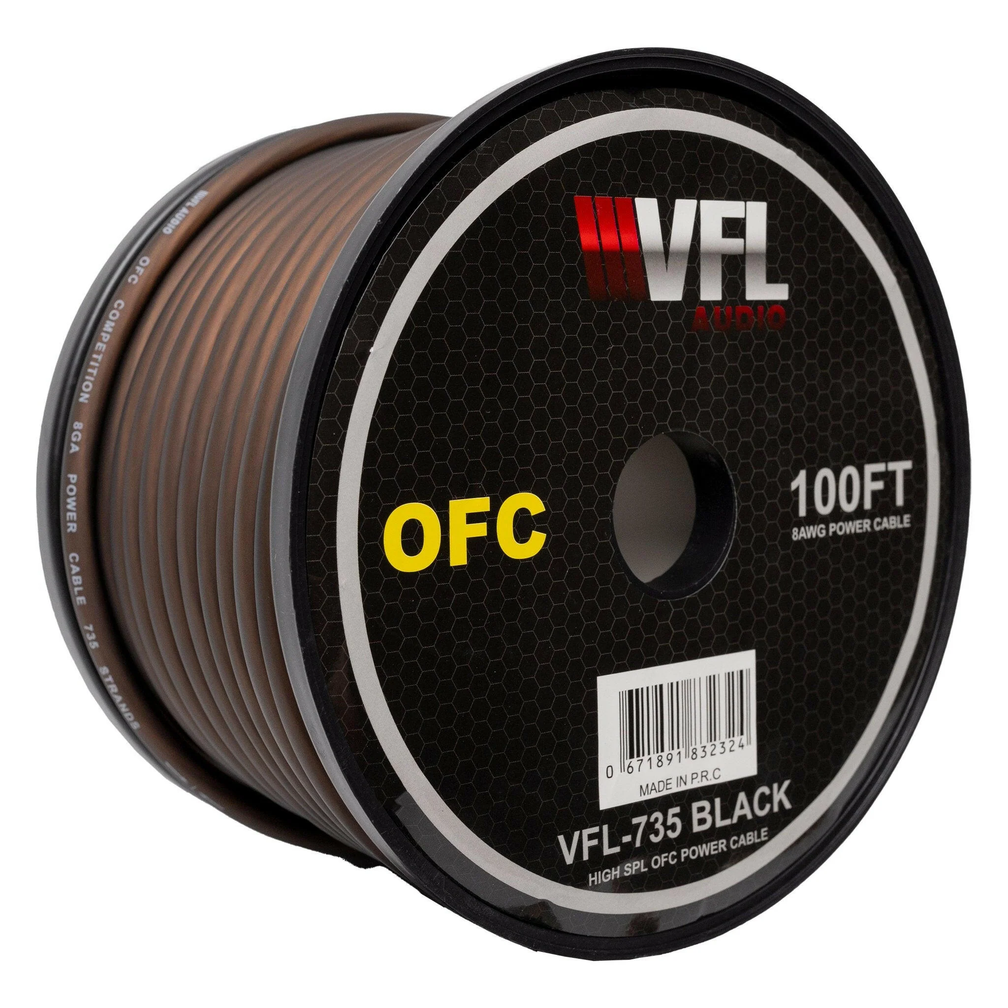 VFL 8 Gauge OFC Wire 100ft Roll - Image 3