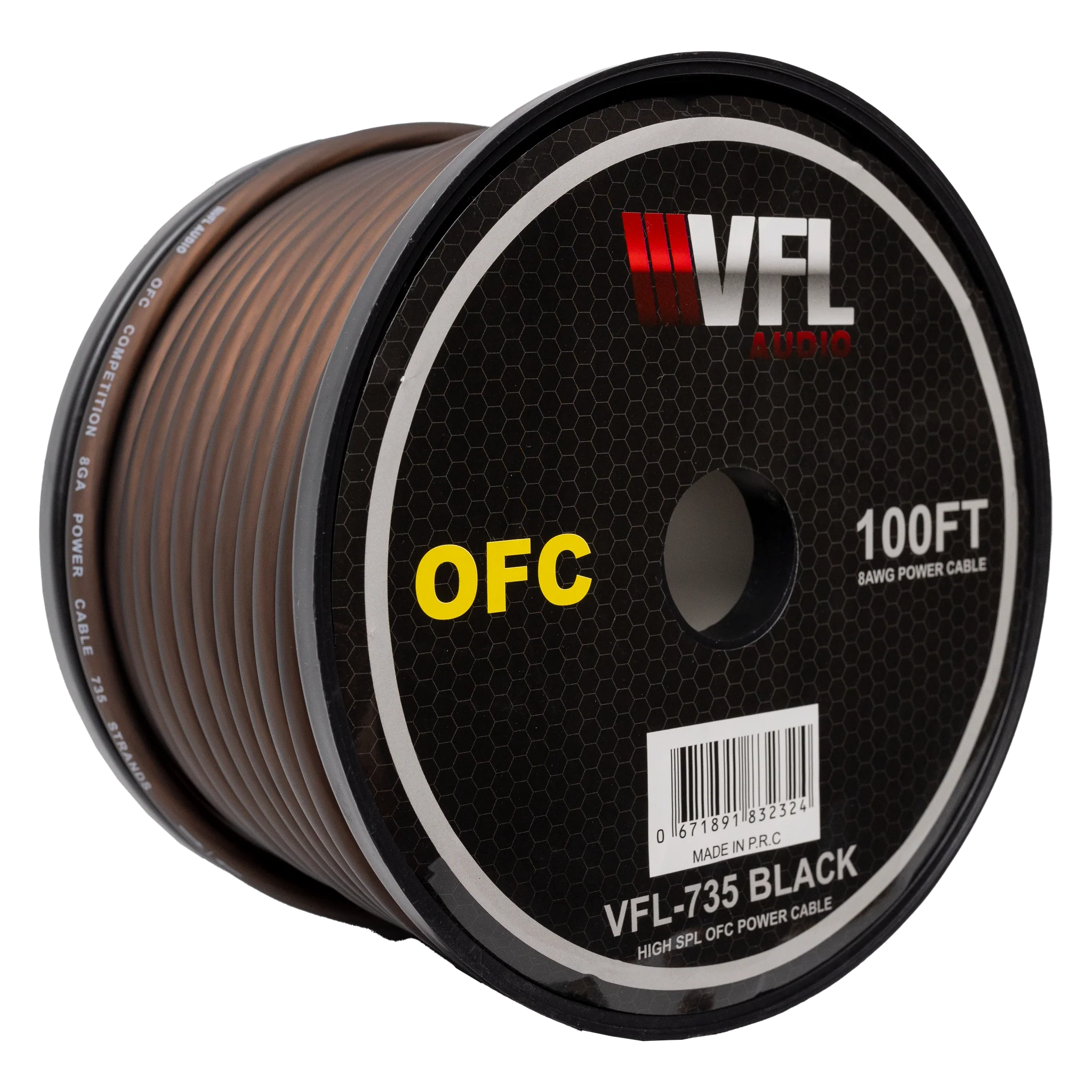 VFL 8 Gauge OFC Wire 100ft Roll - Image 5