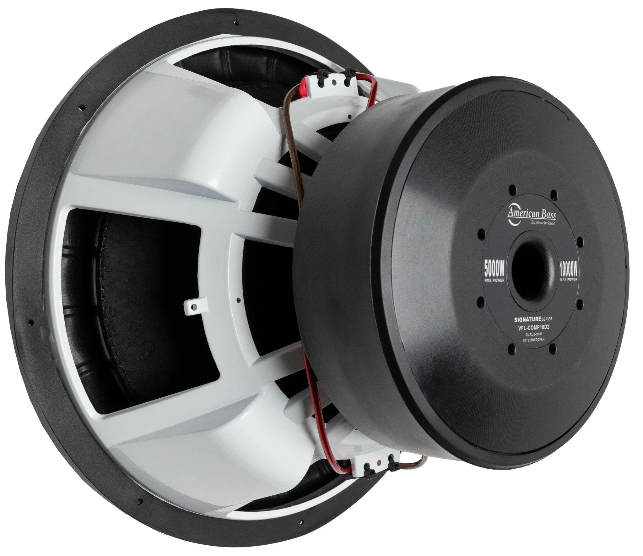VFL Comp Signature 18″ Car Subwoofer | 5000 Watts RMS | Dual Voice Coil 1 Ohm or 2 Ohm - Image 3