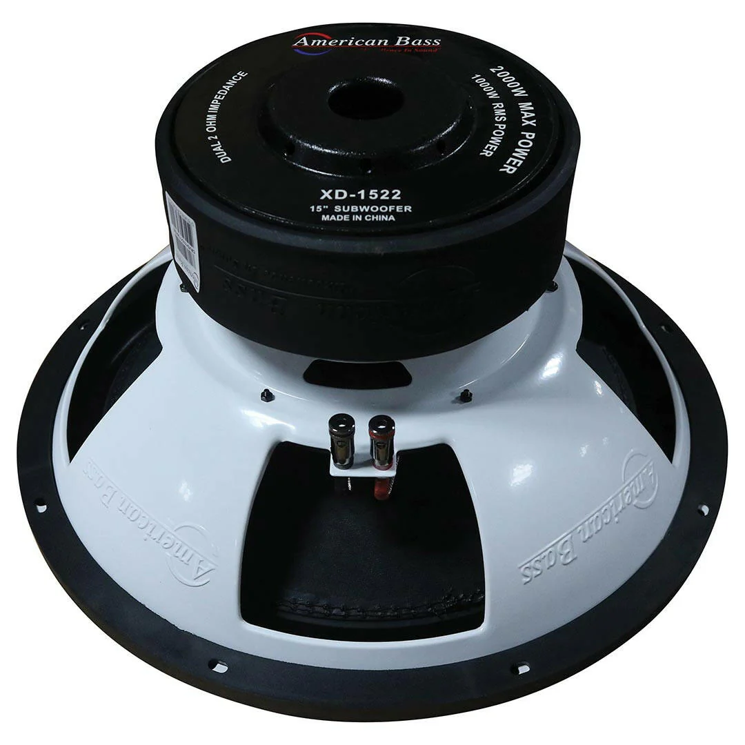 XD 15″ Car Subwoofer | 1000 Watts RMS | Dual Voice Coil 2 Ohm or 4 Ohm - Image 5