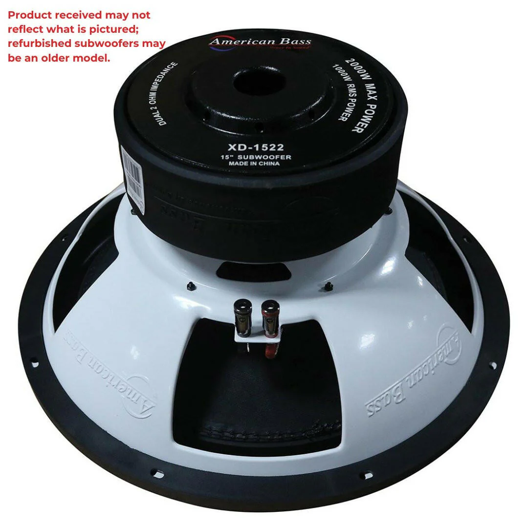 XD 15" Subwoofer Refurbished - Image 6
