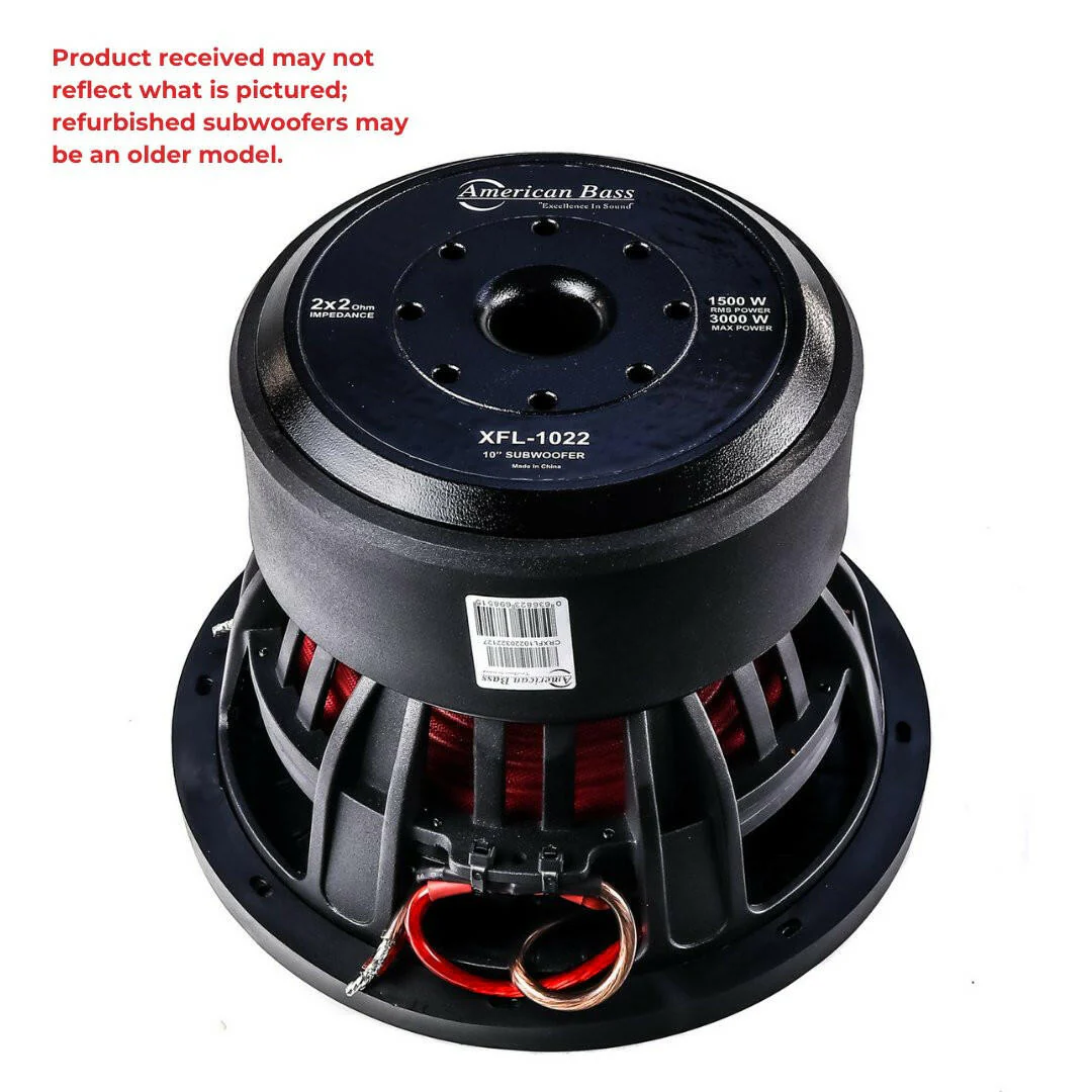 XFL 10" Subwoofer Refurbished - Image 2