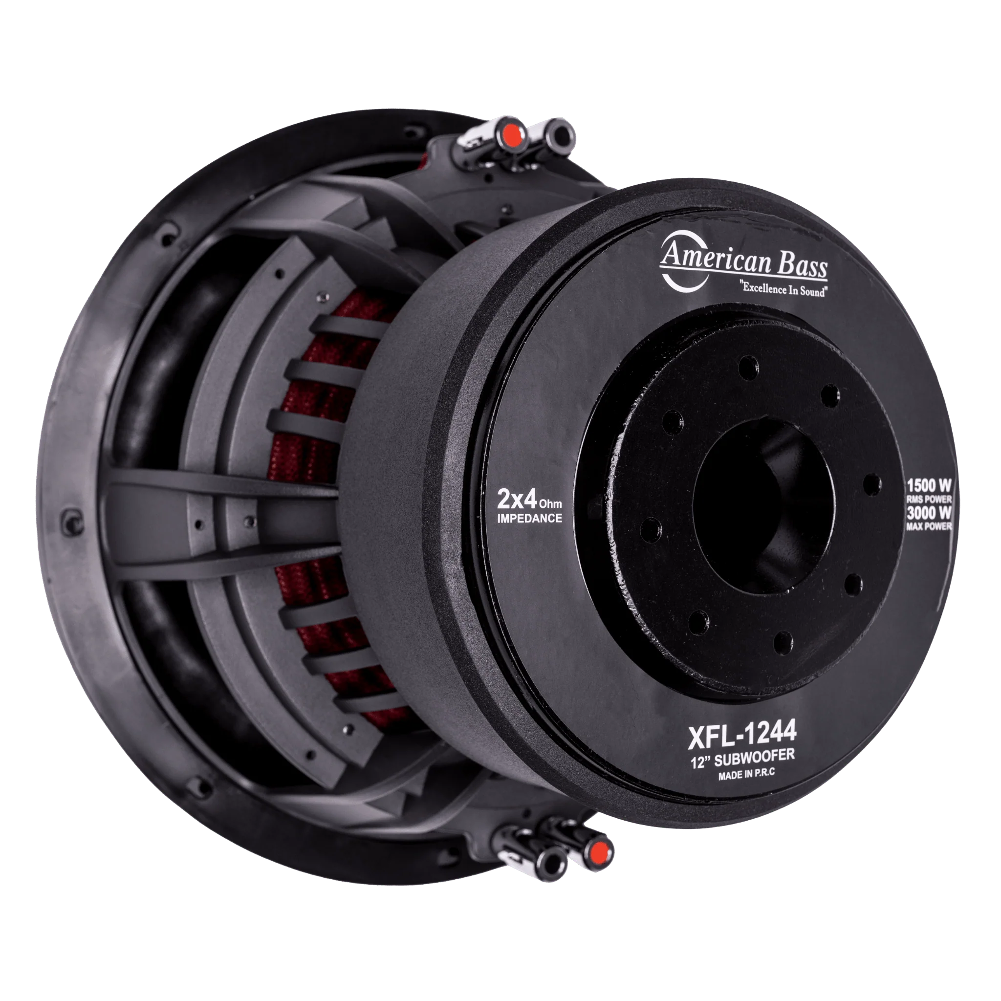 XFL 12″ Car Subwoofer | 1500 Watts RMS | Dual Voice Coil 2 Ohm or 4 Ohm - Image 4